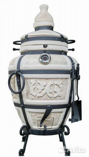 Тандыр глинянный с аксессуарами