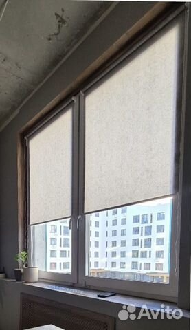 Рулонные шторы, Шёлк серый, 40х170 см объявление продам