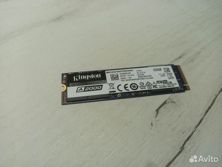 SSD Kingston A2000 250GB