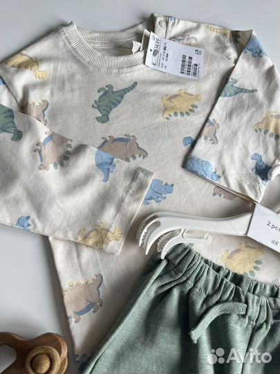 Комплект H&M (86) лонг и джоггеры