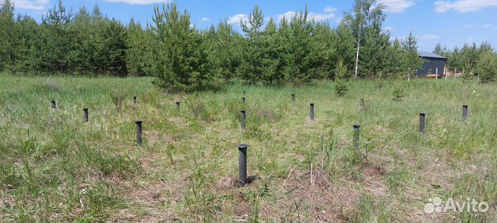 Винтовые сваи с монтажом под ключ