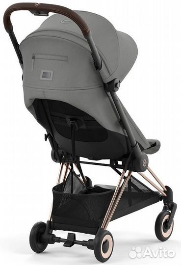 Коляска Cybex Coya шасси Rose Gold, Mirage Grey
