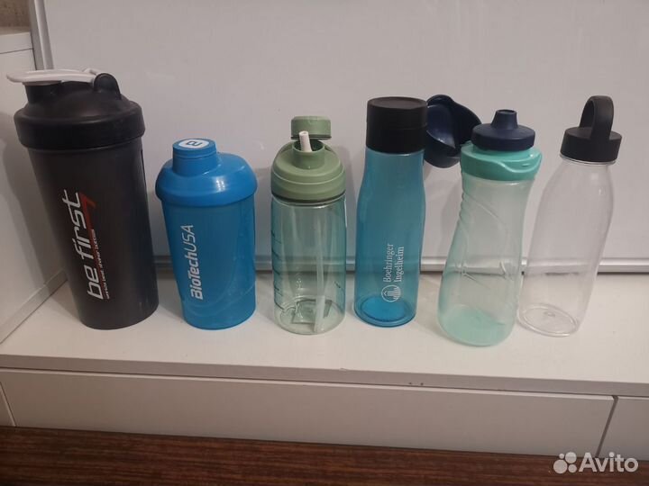 Спортивный шейкер, бутылки многоразовые