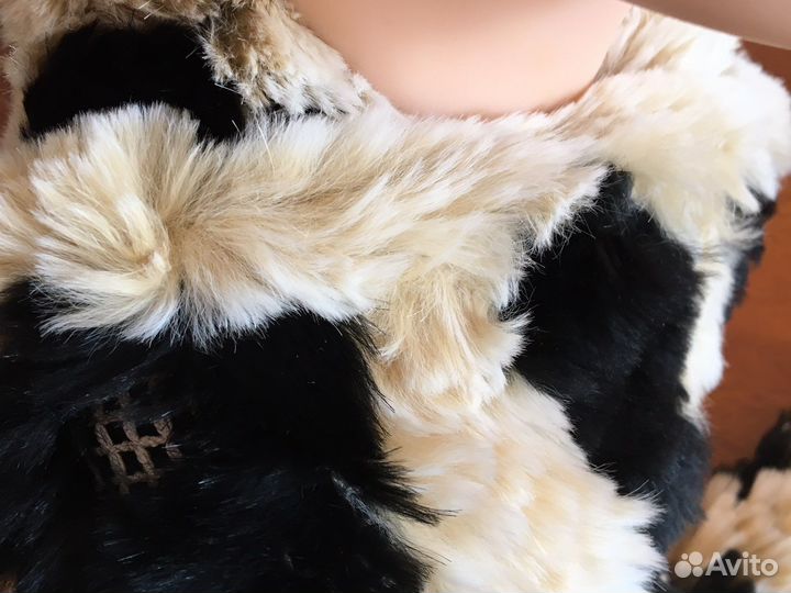 Шапка, шарф,мех,комплект