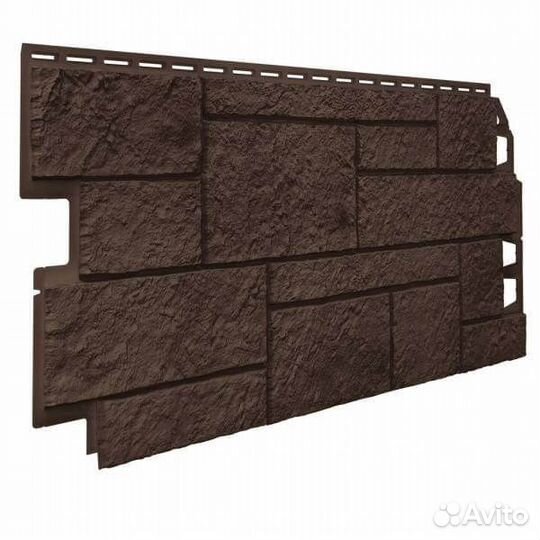 Фасадные панели VOX Vilo Sandstone Dark brown (Тем