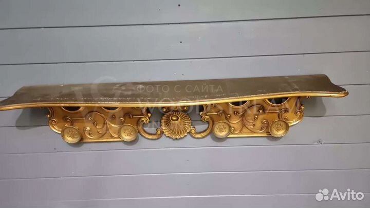 Вешалка. Полка. Антиквариат. Винтаж