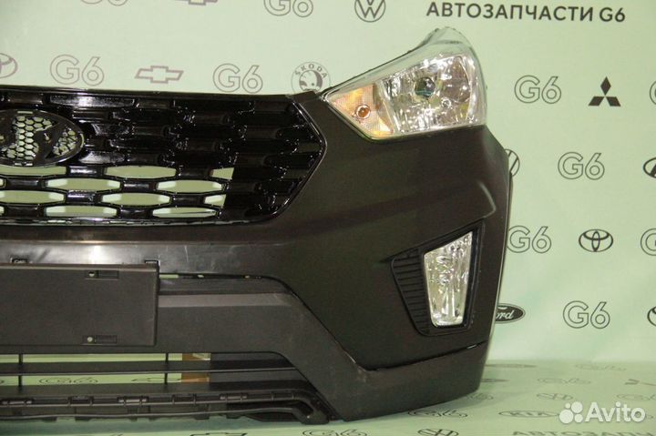 Бампер передний в сборе Hyundai Creta 2020 - 2021