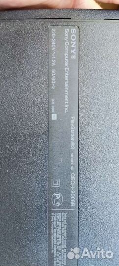 Игровая приставка sony ps3