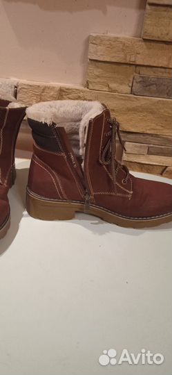 Ботинки теплые