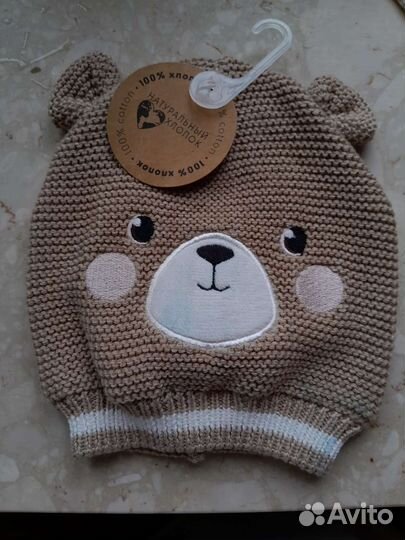 Детские шапочки для новорожденных