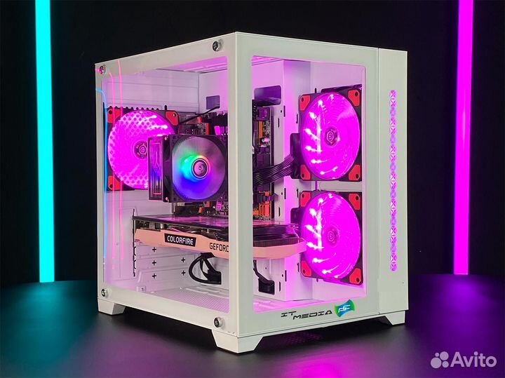 Игровой пк I7/RTX 2060/16GB RAM Cube
