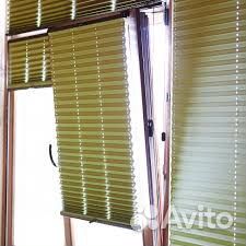 Шторы плиссе на мансардные окна