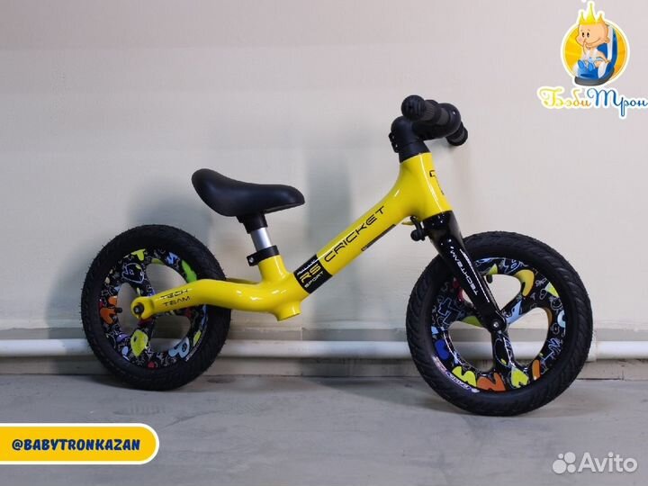 Беговел tech team cricket RS