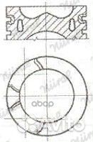 Поршень dm.85.00x2.5x2.0x2.0 +0.60 Цена за 1 шт