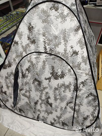 Палатка одноместная для зимней рыбалки Автомат 1.8