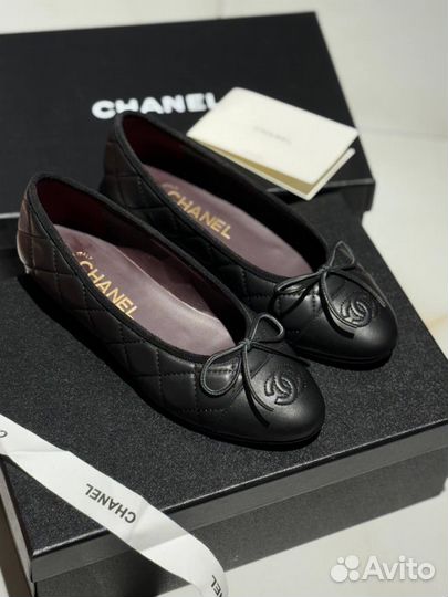 Балетки женские Chanel