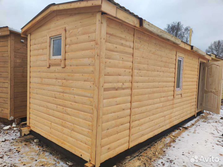 Мобильная баня 6-м