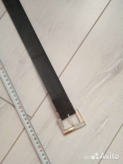 Ремень мужской женский чёрный новый