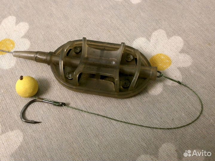 Карповые Флэт монтажи 4 штуки