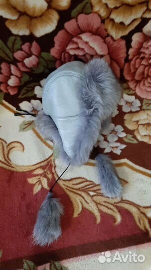 Шапка ушанка женская