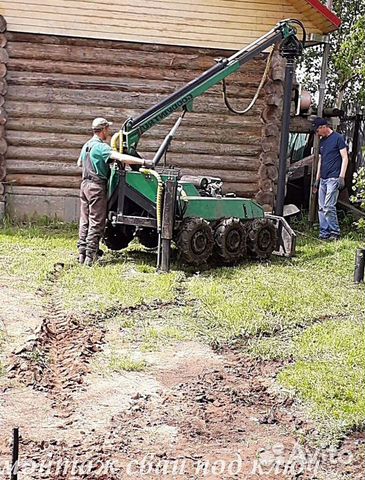 Винтовые сваи под ключ, установка винтовых свай