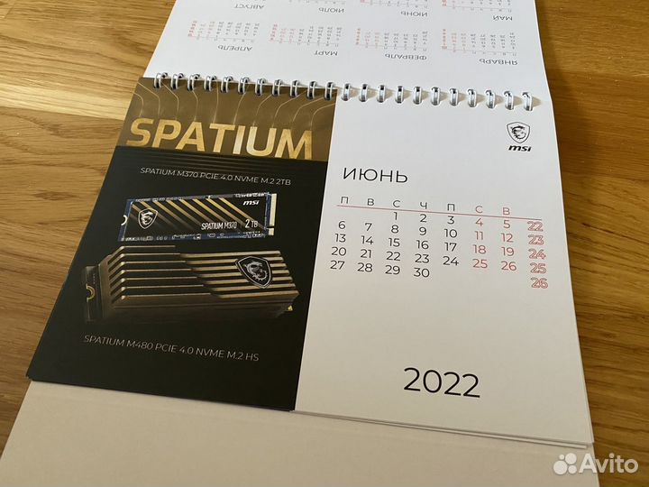 Календарь MSI (2022)