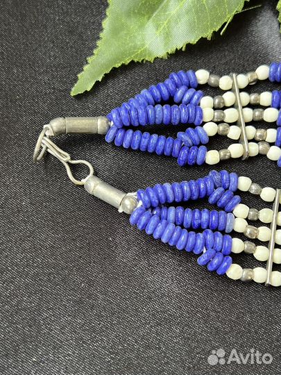 Бусы винтаж кость США