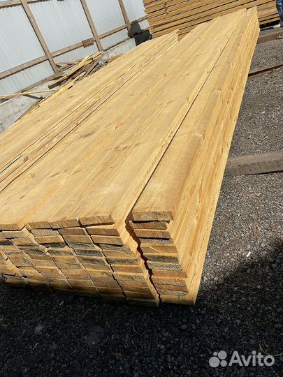 Брус обрезной 100х150х6000мм