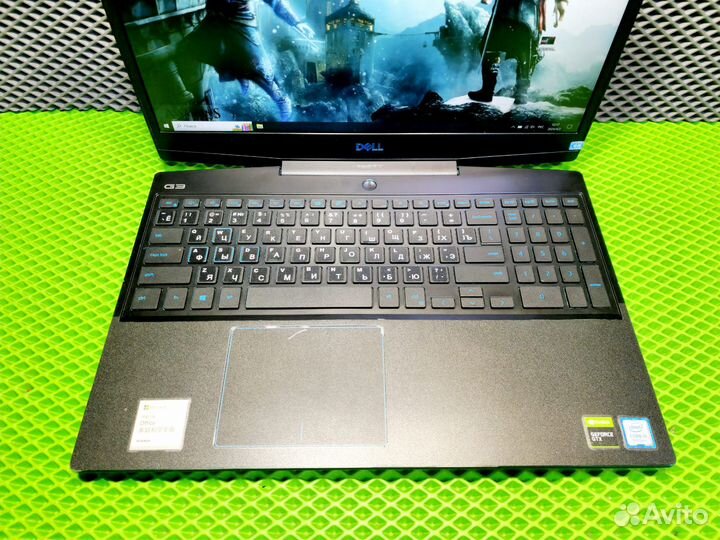 Ноутбук dell на GTX 1650 и Core i5