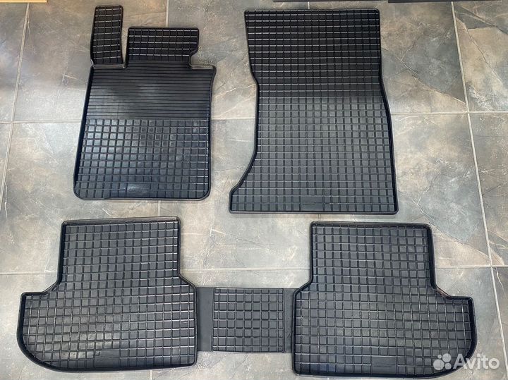 Резиновые коврики в салон BMW Бмв G3O F10 Г30 Ф10