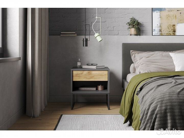 Тумба прикроватная Руна-1 Wood