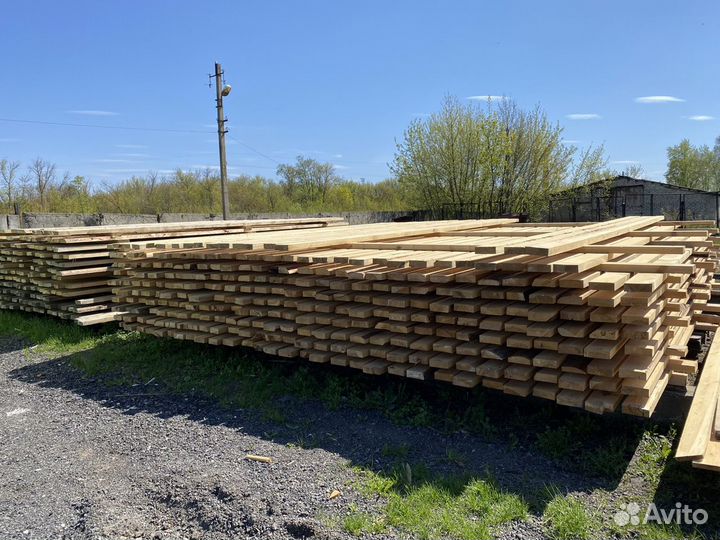 Доска обрезная 25/40/50х150х6000