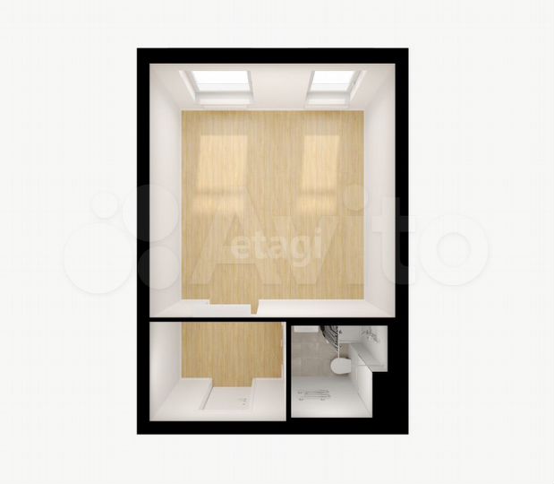 Квартира-студия, 22 м², 21/24 эт.