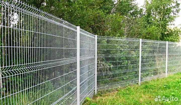 Забор из 3D сетки ,ворота, калитки быстро
