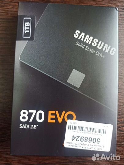 Ssd Samsung 870 evo 1tb