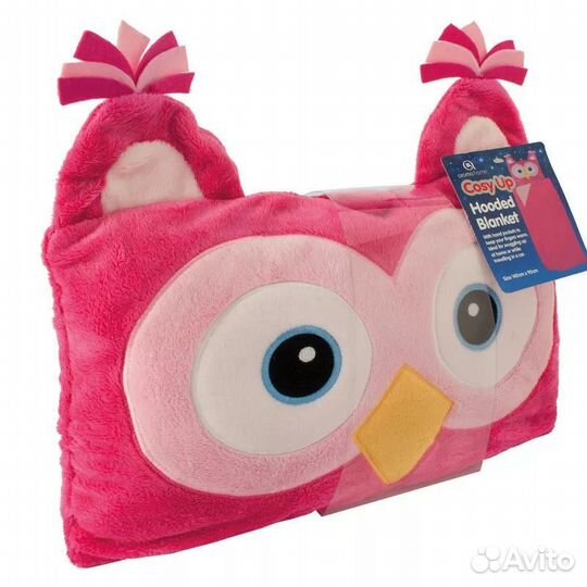 Плед компактный Aroma Home сова