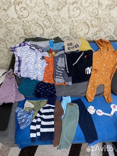 Детские вещи пакетом для мальчика до 1,5лет