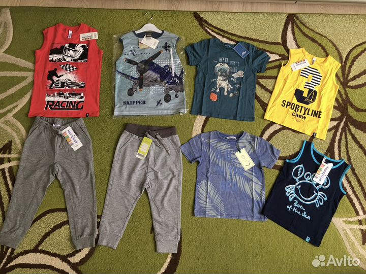 Летние вещи на мальчика от 5-7 лет (много фото)