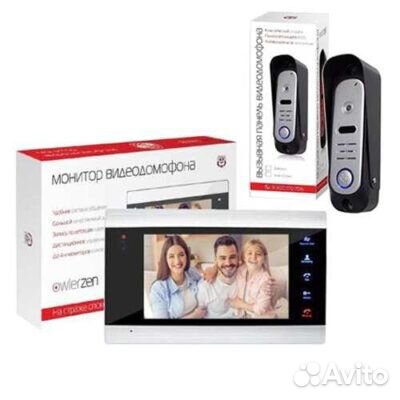 Комплект видеодомофона owlerzen HD + Bell HD