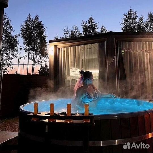 Банный чан купель с подогревом Честная цена