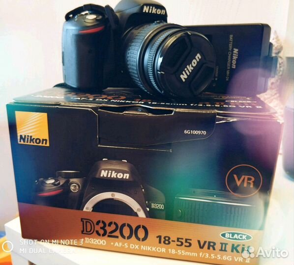 Nikon D 3200 18-55 VR II kit