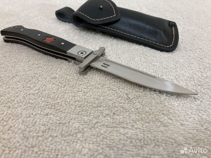 Нож финка нквд складная