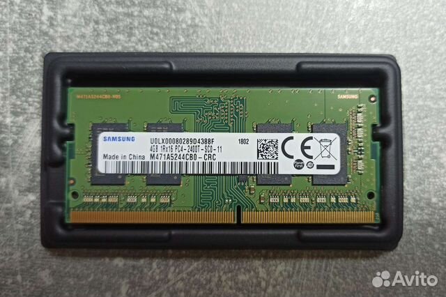Оперативная память 4gb samsung m47a5244cbo-crc