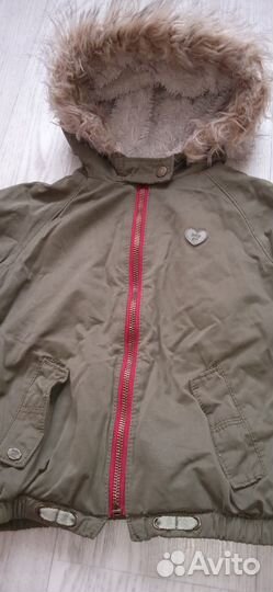 Куртка парка для девочки 98 Zara