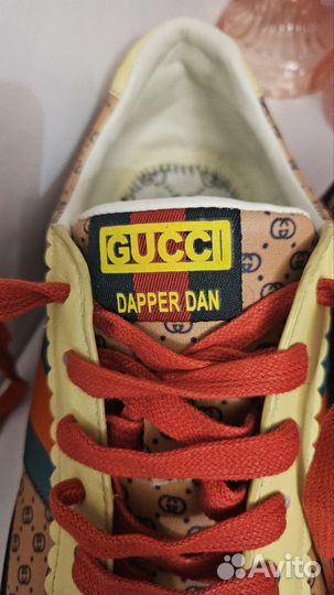Gucci dapper DAN кроссовки мужские