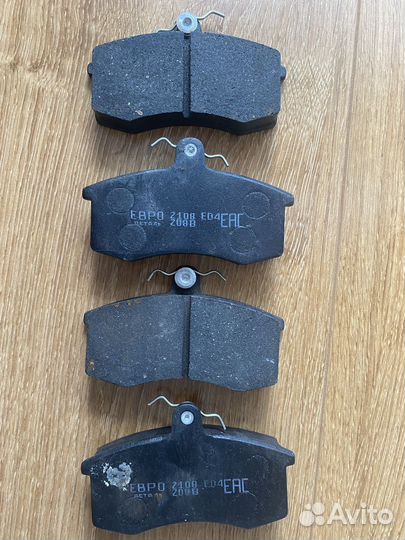 Тормозные колодки ваз 2108-2112