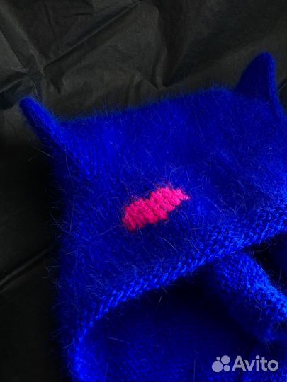 Чепчик с ушками, коточепчик