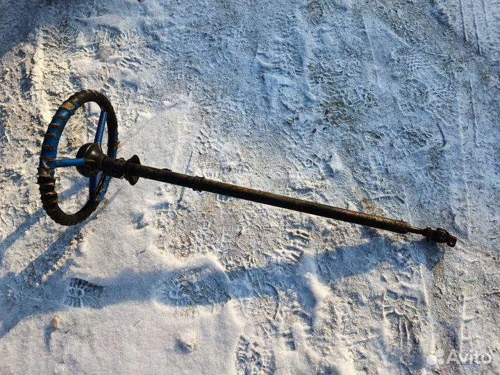 Рулевая колонка УАЗ 469 с рулём