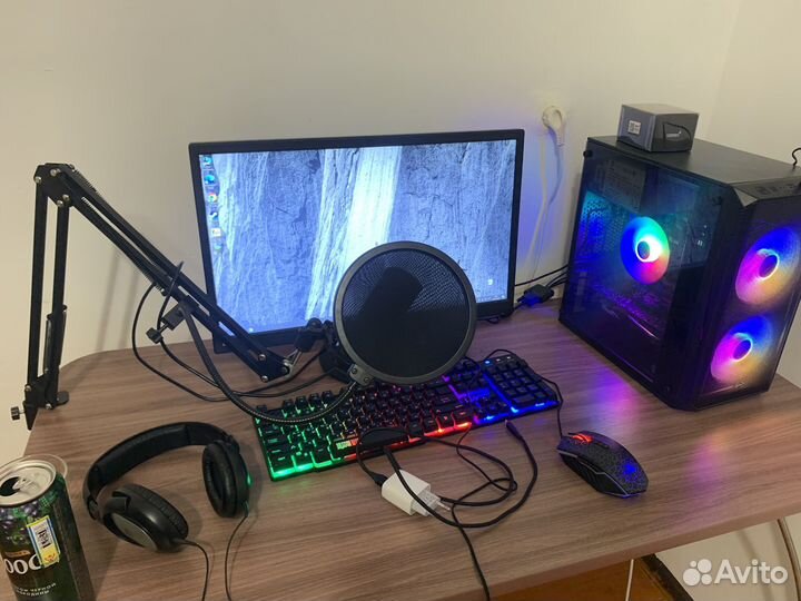 Игровой пк Xeon e5, 16gb, rx 580 8gb
