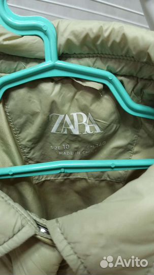 Куртка рубашка zara для девочки